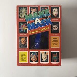 1979 Make a Mask Creative Craft Kit VINTAGE Halloween